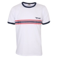 Gola Freizeit-Tshirt Stripe Logo (100% Baumwolle) weiss Herren