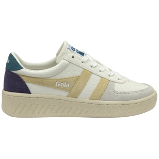 Gola Sneaker Grandslam Trident 2026 weiss/beige/peacoatblau Damen