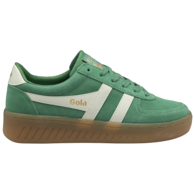 Gola Sneaker Grandslam Wildleder 2026 jadegrün/offwhite Damen