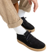 Grand Step Shoes Winterschuhe Safari Winter Suede Bootie - schwarz Damen