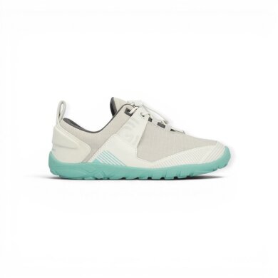 Groundies Minimal-Laufschuhe Chamonix TR Low (Barfussschuhe, Zero Drop, Trail) stonegrau/mint Damen