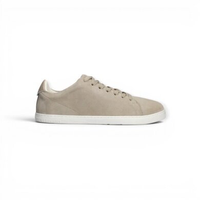 Groundies Minimal-Sneaker Zero (Nappaleder, Zero Drop) grau Damen