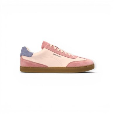Groundies Sneaker Panama (Zero Drop, breite Zehenbox) rosa Damen