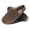 Gumbies Hausschuhe Slipper chocolatebraun/cream