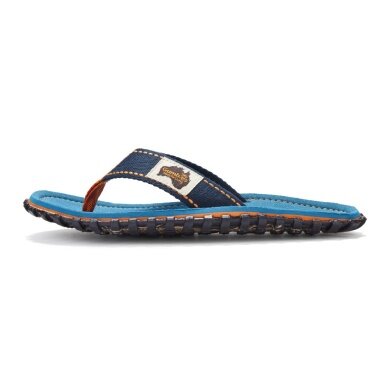 Gumbies Zehensandalen Original Flip Flops Tricolor Blue blau/orange