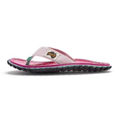 Gumbies Zehensandalen Original Flip Flops Blush Hibiscus pink/rosa Damen