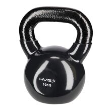 HMS Fitness Kugelhantel Kettlebell KNV10 schwarz 10,0kg - 1 Stück -