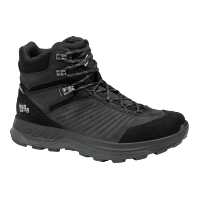 Hanwag Winter-Wanderschuhe Bluerstrait Mid ES (Nubuk- und Veloursleder, wasserdicht) schwarz Herren