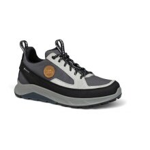Hanwag Wanderschuhe Rotpunkt Light Low GTX (Veloursleder/Synthetik, wasserdicht) grau/anthrazit Damen