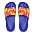 Happy Socks Badeschuhe Banana Slider dunkelblau/rot/gelb - 1 Paar