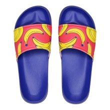 Happy Socks Badeschuhe Banana Slider dunkelblau/rot/gelb - 1 Paar