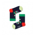 Happy Socks Tagessocke Kids Jumbo Jumbosaurus (Dinosaurier) dunkelblau Jungen/Mädchen - 1 Paar