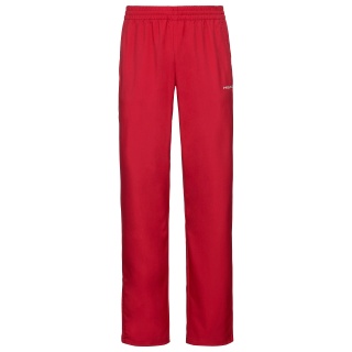Head Tennishose Pant Club (UV-Schutz) lang rot Herren