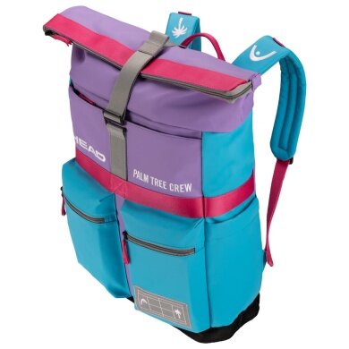 Head Rucksack Tour Palm Tree Crew Alternate Edition (Schlägerfach, 30 Liter) blau/purple