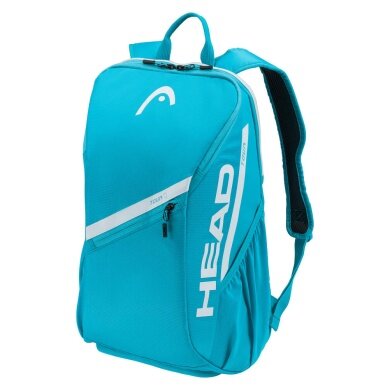 Head Tennis-Rucksack Tour (Schlägerfach, mit Schuhfach, 25 Liter) 2026 blau