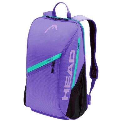 Head Tennis-Rucksack Tour (Schlägerfach, mit Schuhfach, 25 Liter) 2026 purple
