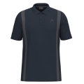 Head Tennis-Polo Club Original (Mischgewebe, feuchtigkeitsabsorbierend) 2025 navyblau Herren