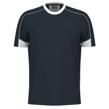 Head Tennis-Tshirt Play Tech (Moisture Transfer Microfiber Technologie) 2025 navyblau Herren