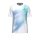 Head Tennis-Tshirt Topspin (schnelltrocknend, modern) 2026 weiss/türkisblau Herren