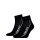 Head Tennissocken 2P Performance Quarter (Mischgewebe) schwarz - 2 Paar