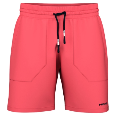 Head Tennishose Power Shorts (4-Wege-Stretch, Mischgewebe) 2025 kurz graperot Herren