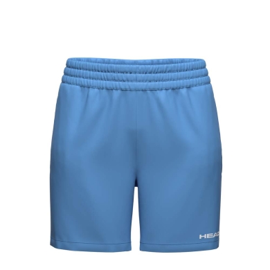 Head Tennishose Vision Short (elastischer Bund mit Kordelzug) blau Jungen
