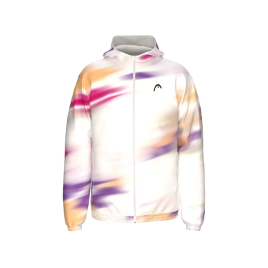 Head Kapuzenjacke Blur Full-Zip (100% Polyester) 2026 weiss/apricot Herren