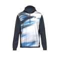 Head Kapuzenpullover Topspin Hoodie (Half-Zip, 100% Polyester) 2026 navyblau/weiss Herren