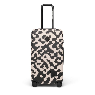 Herschel Travel-Reisetasche Heritage Hardshell Medium Luggage (67 Liter, mit Rollen) - schwarz/weiss