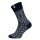 HomeOfSocks Wollsocke Skandinavisch Finnland navyblau - 1 Paar