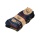 HomeOfSocks Wollsocken Hygge Norweger Design navyblau/schwarz - 2 Paar