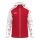JAKO Kapuzenjacke Sonic (strapazierfähig, weiches Tragegefühl) rot/weiss Herren