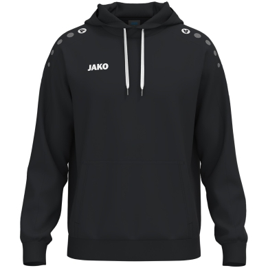 JAKO Kapuzenpullover One Sweat (Baumwolle-Mischung) schwarz Kinder