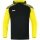 JAKO Kapuzensweat (Hoodie) Performance (Polyester-Fleece) schwarz/gelb Kinder