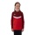 JAKO Langarmshirt Ziptop Iconic (angenehmer Tragekomfort) rot/weinrot Kinder
