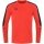 JAKO Sport-Langarmshirt Sweat Power (rec. Polyester, hohe Bewegungsfreiheit) orange/marineblau Herren