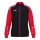 JAKO Trainingsjacke (Polyester) Sonic (100% rec. Polyester, moderner Look) schwarz/rot Herren