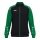 JAKO Trainingsjacke (Polyester) Sonic (100% rec. Polyester, moderner Look) schwarz/grün Kinder
