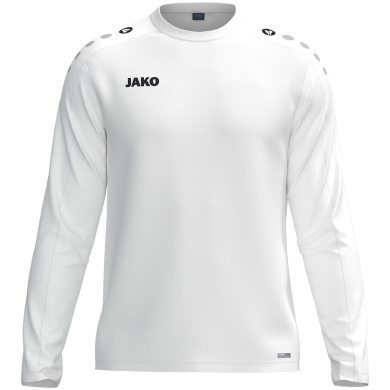 JAKO Sport-Langarmshirt Sweat One (Polyester-Fleece) weiss Kinder