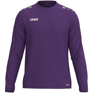 JAKO Sport-Langarmshirt Sweat One (Polyester-Fleece) violett Kinder