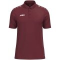 JAKO Sport-Polo One (Polyester-Mini-Piquet) bordeauxrot Kinder