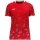 JAKO Sport-Tshirt Trikot Sonic KA (schnelltrocknend, strapazierfähig) rot/schwarz/weiss Herren