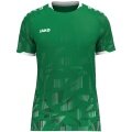 JAKO Sport-Tshirt Trikot Sonic KA (schnelltrocknend, strapazierfähig) grün/schwarz/weiss Kinder