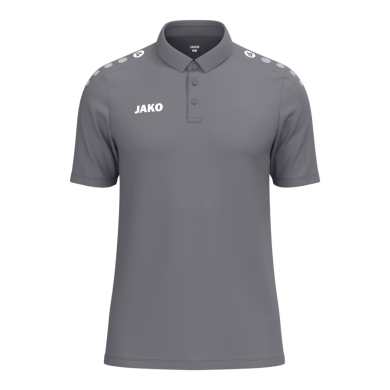 JAKO Sport-Polo One Cotton (Baumwolle-Mischung) grau Herren