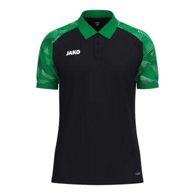 JAKO Sport-Polo Sonic (leicht, atmungsaktiv) schwarz/grün Jungen