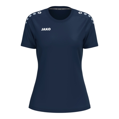 JAKO Sport-T-Shirt One Cotton (Baumwolle-Mischung) marineblau Damen