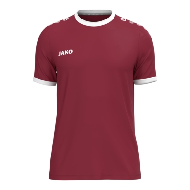 JAKO Sport-Tshirt One Trikot (100% rec. Polyester) bordeauxrot Herren