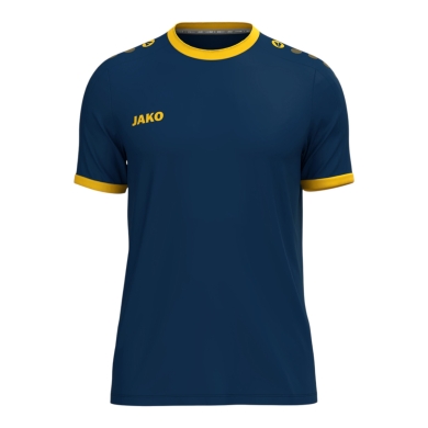 JAKO Sport-Tshirt One Trikot (100% rec. Polyester) navyblau/gelb Kinder