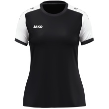 JAKO Sport-Shirt Dynamic Trikot (Polyester-Micro-Mesh) schwarz/weiss Damen