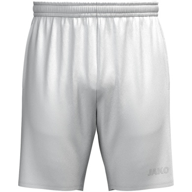 JAKO Sporthose Webshort One (Seitentaschen mit Reißverschluss) kurz weiss Kinder